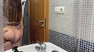 How do they fuck me bent over in the bathroom?