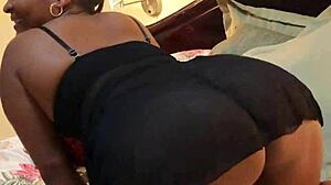 Ruby moves her big ass while sucking dick