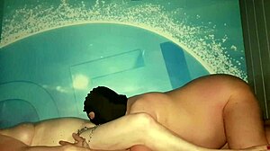 at club le delta with ebed licking pussy