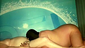 at club le delta with ebed licking pussy