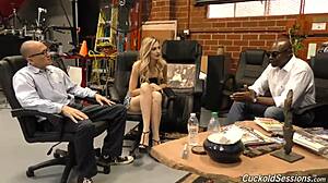 Detailed Cuckold Scene Featuring Old Man And Alexa Grace In Humiliating Action