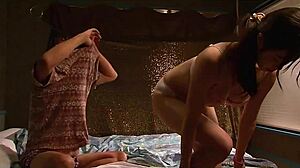 Hot Horny Girlfriend Fucks Interracially at Home