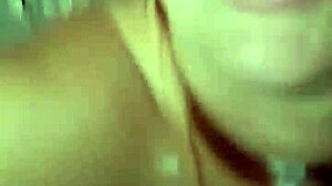 Teasing guide in forest, sucking cock and cum on tits.