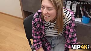 Vip4k Hot Playful Blonde Zlata Shine Cheating With Big Boss