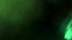 Ebony amateur bent over in doggystyle anal creampie homemade