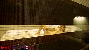 curvy young neighbour masturbates to orgasm