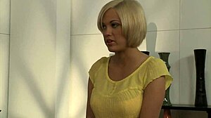 two blondes with big tits shared the husband in cowgirl and doggystyle positions