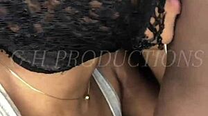 Lill Shorty GH, that ghetto slut, takes dick hard and ends up with cum dripping pussy 😈