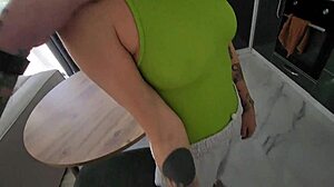 Fucked My Tattooed Dorm Mate Hard In Doggy