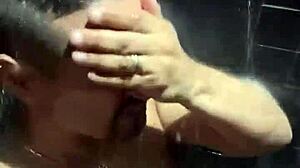 On Her Knees Sucking Huge Cock