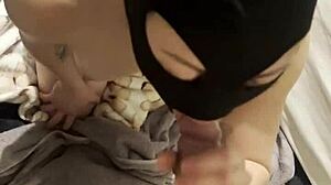 Her slobbering deepthroat on my big cock drives me crazy