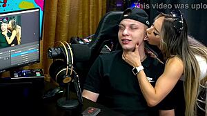 Ruan Licks Bianca Demarchi In Uncensored Podcast