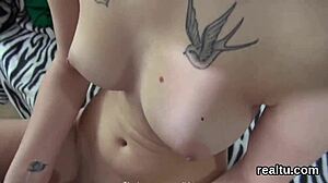 Fantastic Czech Cutie's Emotional Seduction In Supermarket