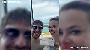 lili cocksinhell and dave march rough on cruise