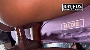 Amateur deep pussy fuck homemade full video on sheer red.