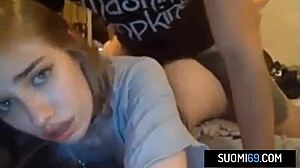 Finnish teen has sex