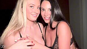 Intense threesome with best friend and boyfriend