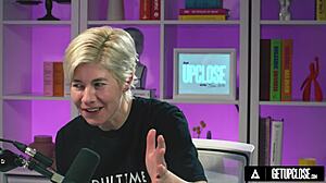 Hailey Rose Masturbates Huge Tits To Orgasm In Interview