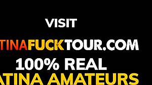 Latina college babe Michel Chika sucks my cock hard for better grades, her wet pussy tight.