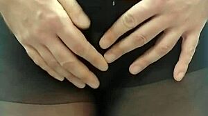 Sissy Pantyhose Overflowing with Cum