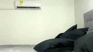 Beautiful latina plays with her pussy using a big dildo