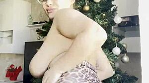 Do you like my big tits and ass with these glasses?