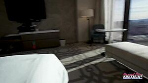 Mature horny blonde Cindy Crawford fingers her pussy while deepthroat sucking cock