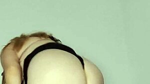 Big-assed milf feels pleasure from behind