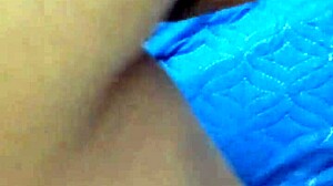 新娘和老公激情蜜月狂欢