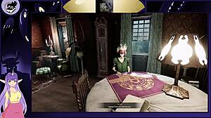 Lust From Beyond Part 13: Bodybuilder Brunette Plays Game