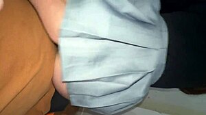 I intercept my stepsister before school to suck my dick