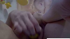 Sexy Nadia Bathes And Plays With Rubber Duckies 😍