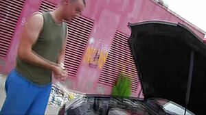 Why not give a nice blowjob in the supermarket parking lot?