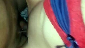 I woke up with something hot on my cock, and half of it was in her ass.