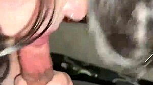 Impressive Sloppy Sucking On Big Black Cock