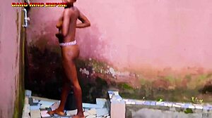 African Babe Cheats with Big Dick!