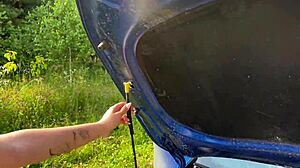 I Asked The Bitch To Fix The Car But She Helped My Dick Instead