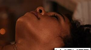 want to see this hot brunette get fucked at the massage parlor?