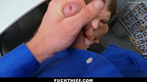 Officer Discovers Shoplifted Merchandise and Performs Invasive Search - Fucktheif