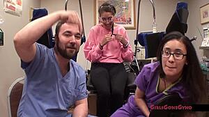 Behind the scenes of Tampa University's entrance physical with Kitty Catherine