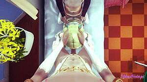 Wow, Yaoi Femboy Yuki Gets Blowjob and Threesome Fuck!