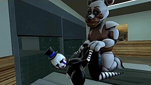 Кукла из FNAF Компиляция Часть 1!