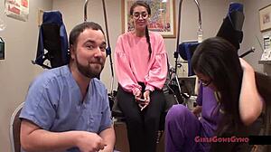 Behind the scenes of Tampa University's entrance physical with Kitty Catherine