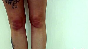 Brunette cutie kali ryder fucking her shaved pussy with dildo 😍