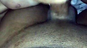 jerking off my cuckold while telling him about my lovers, he loves the details