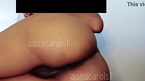 teen latina virgin plays with her tight big ass for first time anal