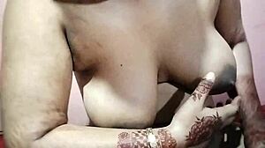 Beautiful Indian homemade video featuring big natural tits and first time experiences