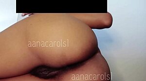 teen latina virgin plays with her tight big ass for first time anal