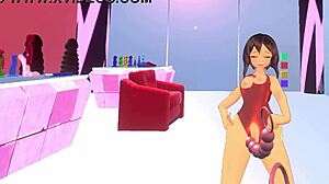 Big Tits Masturbation with Dildos and Vibrators