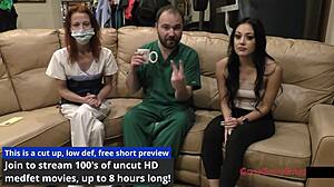 Blaire Celeste Shows Pierced Nipples Backstage With Spanking.